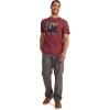 imageJockey Mens Casualwear Outdoors Heritage Graphic Short Sleeve TShirtPatriotic Treescape