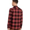 imageJockey Mens Casualwear Outdoors Long Sleeve Flannel ShirtOliver Plaid