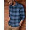 imageJockey Mens Casualwear Outdoors Long Sleeve Flannel ShirtRussle Plaid