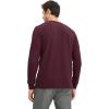 imageJockey Mens Casualwear Outdoors Long Sleeve HenleyDeep Sangria
