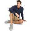 imageJockey Mens Casualwear Outdoors Long Sleeve HenleyTrue Navy