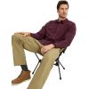 imageJockey Mens Casualwear Outdoors Long Sleeve Tech ShirtDeep Sangria