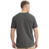 imageJockey Mens Casualwear Outdoors Short Sleeve HenleyCharcoal Heather