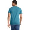 imageJockey Mens Casualwear Outdoors Short Sleeve HenleyTeal Slate Heather