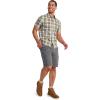 imageJockey Mens Casualwear Outdoors Short Sleeve Utility ShirtPredictably Brunswick Plaid