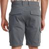 imageJockey Outdoors Mens 10quot Rugged Cargo ShortBattleship Grey