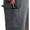 imageJockey Outdoors Mens 10quot Rugged Cargo ShortBattleship Grey