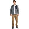 imageJockey Outdoors Mens Lightweight Grid FleeceBattleship Grey