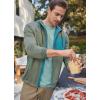 imageJockey Outdoors Mens Lightweight Grid FleeceBrunswick Green
