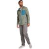 imageJockey Outdoors Mens Lightweight Grid FleeceBrunswick Green