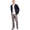 imageJockey Outdoors Mens Lightweight Grid FleeceTrue Navy