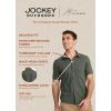 imageJockey Outdoors Mens Short Sleeve Snap Woven ShirtTuscan Brown