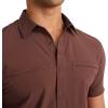 imageJockey Outdoors Mens Short Sleeve Snap Woven ShirtTuscan Brown