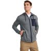 imageJockey Outdoors Mens Lightweight Grid FleeceBattleship Grey