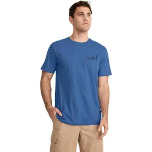 imageJockey Mens Casualwear Outdoors Heritage Graphic Short Sleeve TShirtLazy River