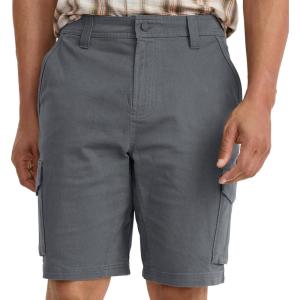 imageJockey Outdoors Mens 10quot Rugged Cargo ShortBattleship Grey