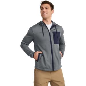 imageJockey Outdoors Mens Lightweight Grid FleeceBattleship Grey