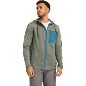 imageJockey Outdoors Mens Lightweight Grid FleeceBrunswick Green