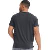 imageJockey Mens Activewear EVERACTIVE VNeck TeeBlack Heather