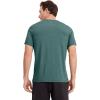 imageJockey Mens Activewear EVERACTIVE VNeck TeeCactus Pine Heather