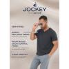 imageJockey Mens Activewear EVERACTIVE VNeck TeeCaspian Sea Heather