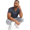 imageJockey Mens Activewear EVERACTIVE VNeck TeeTrue Navy Heather