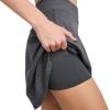 imageJockey Womens EVERACTIVE Skirt with Builtin ShortBattleship Heather