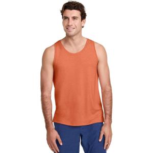 imageJockey Mens Activewear EVERACTIVE TankBitter Orange Heather