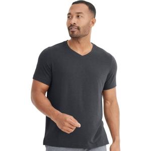 imageJockey Mens Activewear EVERACTIVE VNeck TeeBlack Heather
