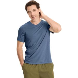 imageJockey Mens Activewear EVERACTIVE VNeck TeeFresh Coast Heather