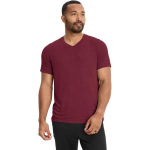 imageJockey Mens Activewear EVERACTIVE VNeck TeeRed Pear Heather
