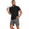 imageJockey Mens Activewear EVERACTIVE 85quot Knit ShortBattleship Heather