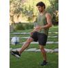 imageJockey Mens Activewear EVERACTIVE 85quot Knit ShortBlack