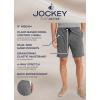 imageJockey Mens Activewear EVERACTIVE 8quot Woven ShortBattleship Grey