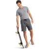 imageJockey Mens Activewear EVERACTIVE 8quot Woven ShortBattleship Grey