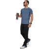 imageJockey Mens Activewear EVERACTIVE Crew Neck TeeFresh Coast Heather