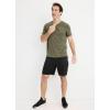imageJockey Mens Activewear EVERACTIVE Crew Neck TeeMilitary Green Heather