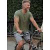 imageJockey Mens Activewear EVERACTIVE Crew Neck TeeMilitary Green Heather