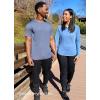 imageJockey Mens Activewear EVERACTIVE Crew Neck TeeTrue Navy Heather