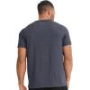 imageJockey Mens Activewear EVERACTIVE Crew Neck TeeTrue Navy Heather