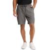 imageJockey Mens Activewear EVERACTIVE 85quot Knit ShortBattleship Heather