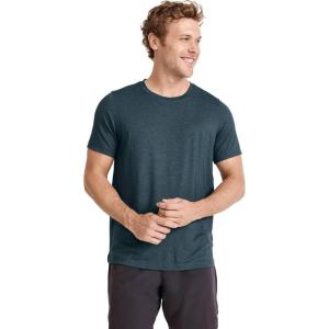 imageJockey Mens Activewear EVERACTIVE Crew Neck TeeOcean Sky Heather