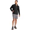 imageJockey Mens Activewear EVERACTIVE Mixed Media JacketBlack