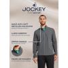 imageJockey Mens Activewear EVERACTIVE Mixed Media JacketGrey Heather