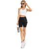 imageJockey Womens Activewear EVERACTIVE 8quot Bike ShortBlack