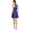 imageJockey Womens EVERACTIVE Racerback Dress with Builtin BraContinuous Blue Palm