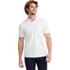 imageJockey Mens EVERACTIVE Tech Pique PoloDiamond White