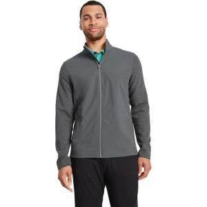 imageJockey Mens Activewear EVERACTIVE Mixed Media JacketGrey Heather