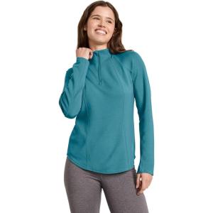 imageJockey Womens Activewear EVERACTIVE Scuba 14 ZipTeal Slate