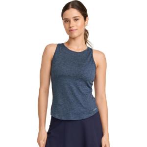 imageJockey Womens EVERACTIVE Racerback Tank with Builtin BraTrue Navy